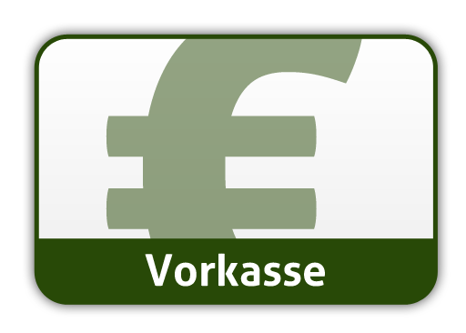 Bezahlmöglichkeit Vorkasse